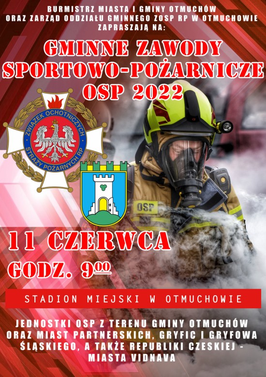 Plakat zawody OSP ostateczny mały